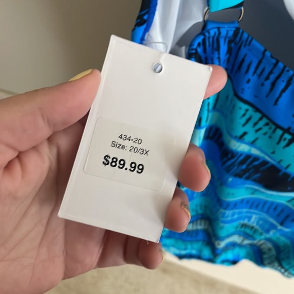 Swim one piece size 3X or 20 NWT - Picture 4 of 4